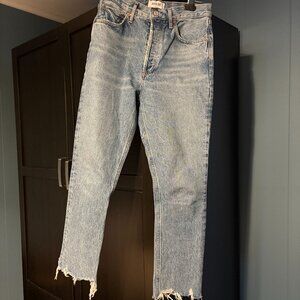 AGOLDE Blue Riley Jeans Size 27